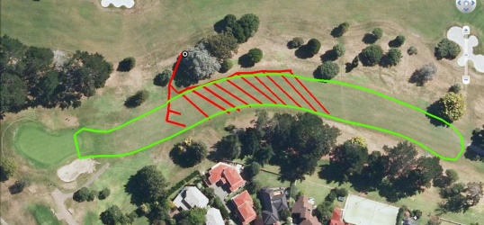 Fairway drainage mapping
