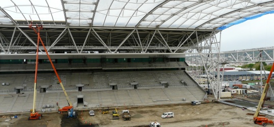 Forsyth Barr stadium construction